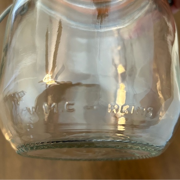 LE PARFAIT SUPER NIVEAU DE REMPLISSAGE FRANCE JAR CANISTER WIRE BAIL LID .75 L - Picture 11 of 12